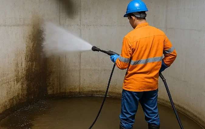 water tank cleaning service