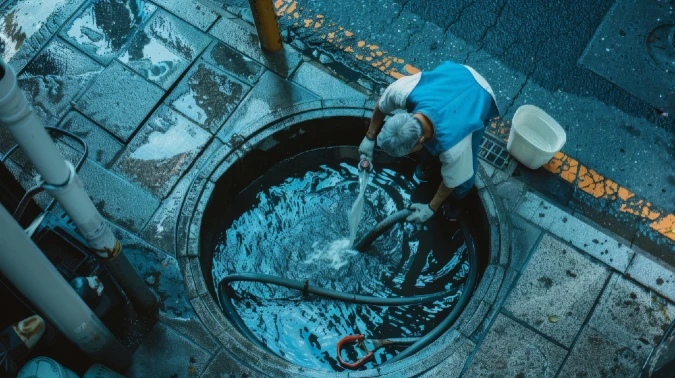 Water tank cleaning company