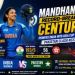 Mandhanas Record Breaking