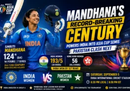Mandhanas Record Breaking
