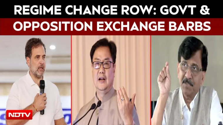 Regime Change Row